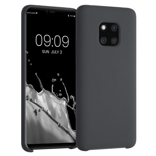 Etui do Huawei Mate 20 Pro, Silikon, Czarny, 52287.47