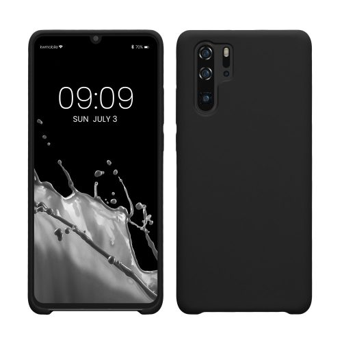 Etui do Huawei P30 Pro, Silikon, Czarny, 47423.47