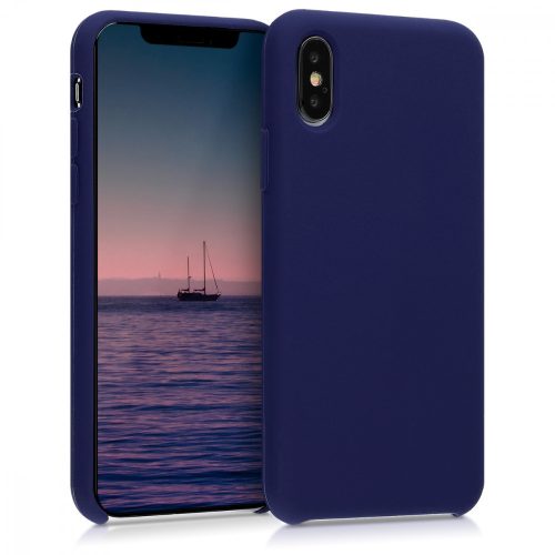 Etui do Apple iPhone X / iPhone XS, Silikon, Niebieski, 46313.182