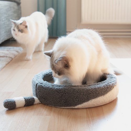 Set 2 Placi de zgariat Navaris pentru Pisici, 34x3.5 cm, material reciclabil, 52415.01