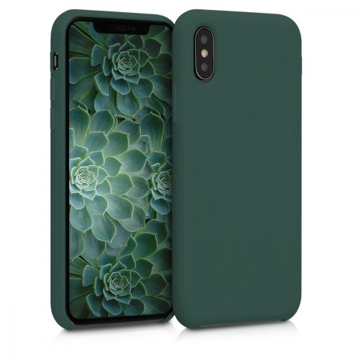 Etui do Apple iPhone X / iPhone XS, Silikon, Zielony, 46313.169