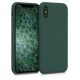 Etui do Apple iPhone X / iPhone XS, Silikon, Zielony, 46313.169
