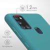Etui do Samsunga Galaxy A21s, Silikon, Zielone, 52494.57