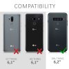 Etui do LG G8s ThinQ, silikonowe, zielone, 48068.171