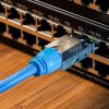 Zestaw 4 wtyczek CAT8 RJ-45 do ekranowanych kabli Ethernet CAT8, Kwmobile, Multicolor, Metal, 52519.04