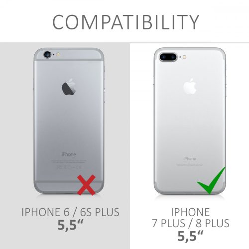 Etui do Apple iPhone 8 Plus / iPhone 7 Plus, Silikon, Niebieski, 40842.186