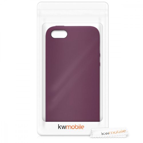 Etui do Apple iPhone 5 / iPhone 5s / iPhone SE, Silikon, Fioletowy, 42766.187