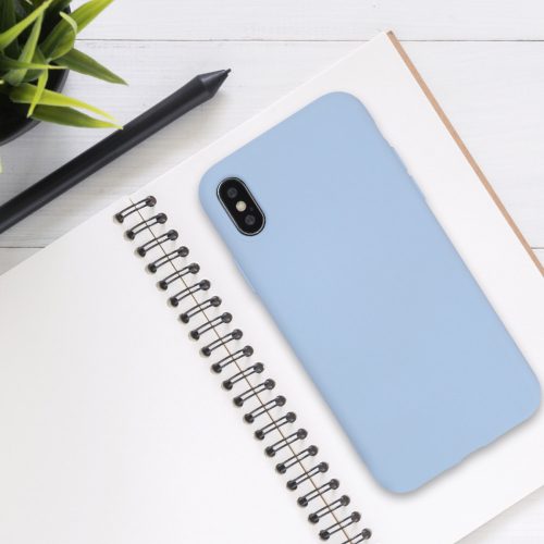 Etui do Apple iPhone X / iPhone XS, Silikon, Niebieski, 49982.58