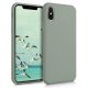 Etui do Apple iPhone XS Max, Silikon, Zielony, 45909.172