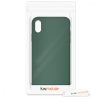 Etui do Apple iPhone XS Max, Silikon, Zielony, 45909.169
