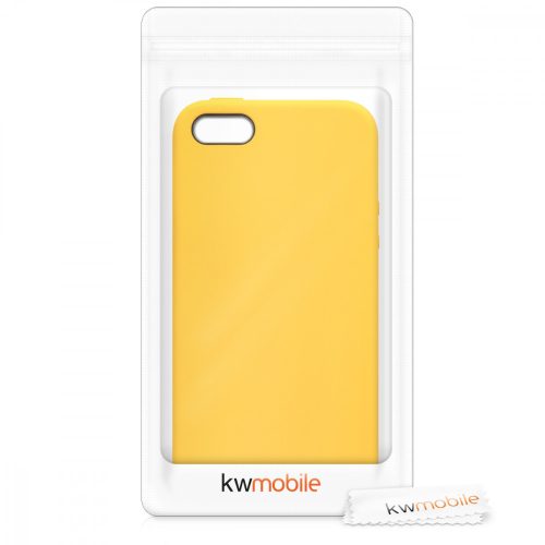 Etui do Apple iPhone 5 / iPhone 5s / iPhone SE, Silikon, Żółty, 42766.165