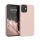 Etui do Apple iPhone 12 Mini, Silikon, Różowy, 52640.10