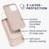 Etui do Apple iPhone 12 / iPhone 12 Pro, Silikon, Różowy, 52641.10