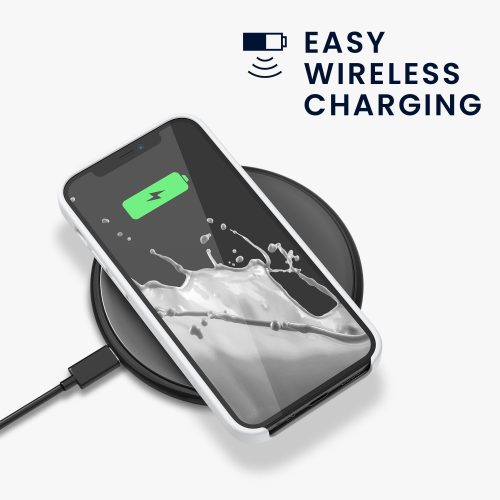 Etui do Apple iPhone 12 Mini, Silikon, Białe, 52640.02