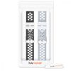 Zestaw 2 pasków do Xiaomi Amazfit GTS / Amazfit GTS 2, silikon, czarny / szary, 52697.02