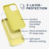 Etui do Apple iPhone 12 / iPhone 12 Pro, Silikon, Żółty, 52641.49