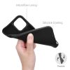 Etui do Apple iPhone 12 Pro Max, Silikon, Czarny, 52714.47
