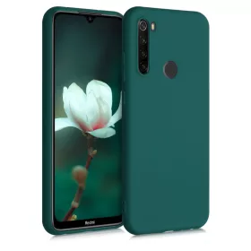Etui do Xiaomi Redmi Note 8T, silikonowe, zielone, 50956.184