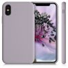 Etui do Apple iPhone X / iPhone XS, Silikon, Fioletowy, 42495.192