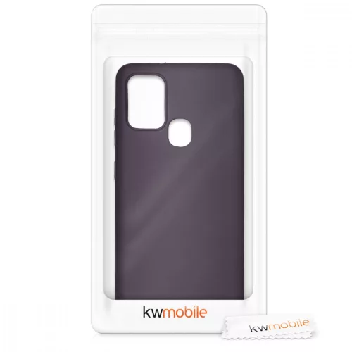 Etui do Samsunga Galaxy A21s, Silikon, Fioletowy, 52495.115