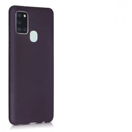 Etui do Samsunga Galaxy A21s, Silikon, Fioletowy, 52495.115