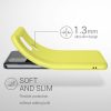 Etui do Samsunga Galaxy A21s, Silikon, Żółty, 52494.195
