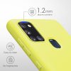 Etui do Samsunga Galaxy A21s, Silikon, Żółty, 52494.195