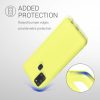 Etui do Samsunga Galaxy A21s, Silikon, Żółty, 52494.195