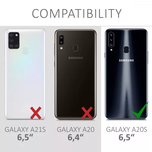 Etui do Samsunga Galaxy A20s, Silikon, Różowy, 52930.31