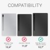 Etui do Samsung Galaxy Tab S7 Plus, Silikon, Czarny, 52923.01