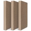 Zestaw 3 desek do drapania Navaris, 43 x 24 x 4 cm, brązowy, 52979.03