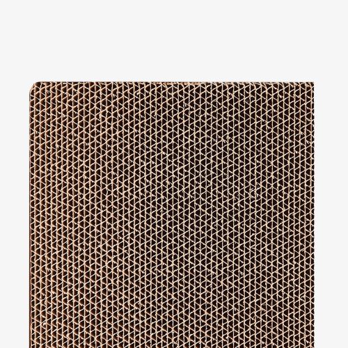 Zestaw 3 desek do drapania Navaris, 43 x 24 x 4 cm, brązowy, 52979.03