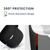 Etui na słuchawki JBL Tune 220TWS, Kwmobile, Czarne, Silikon, 52994.01