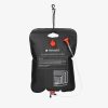 Zestaw 2 x solarny prysznic kempingowy Navaris z wężem i kranem, 20 l, czarny, 45686.03.01