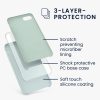 Etui do Apple iPhone 8 / iPhone 7 / iPhone SE 2, Silikon, Zielony, 40225.200