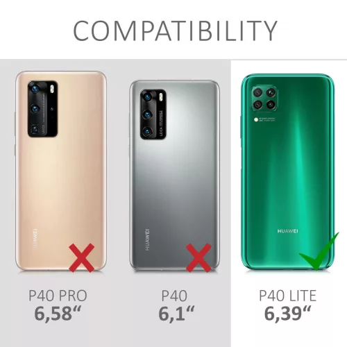 Etui do Huawei P40 Lite, Silikon, Wielokolorowy, 53067.02