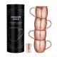 Set 4 Cani Moscow Mule si 1 Jigger, 500 ml, Navaris, 46859.01.05