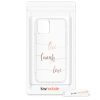 Etui do Apple iPhone 12 / iPhone 12 Pro, Silikon, Różowe Złoto, 53035.02
