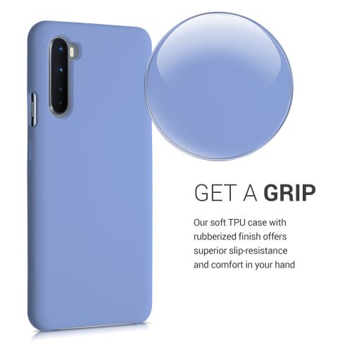 Etui do OnePlus Nord, silikonowe, fioletowe, 51871.130