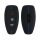 Osłona kluczyka do samochodu Ford - 3 przyciski - Keyless Go, silikon, czarna, 53133.02