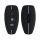 Osłona kluczyka do samochodu Ford - 3 przyciski - Keyless Go, silikon, czarna, 53133.03