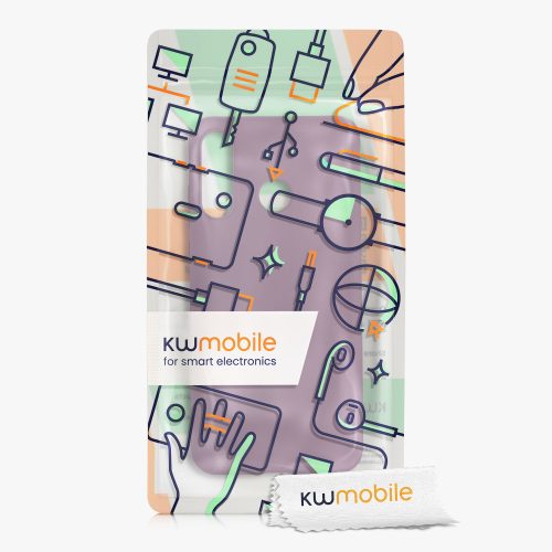 Etui do Huawei P30 Lite, Silikon, Fioletowy, 47499.181