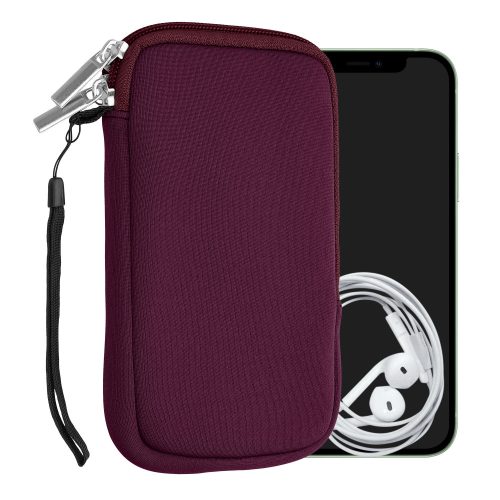 Uniwersalne etui na telefon M - 5,5 cala, Neopren, Fioletowy, 46188.3.114