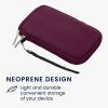 Uniwersalne etui na telefon M - 5,5 cala, Neopren, Fioletowy, 46188.3.114