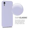Etui do Apple iPhone XR, silikonowe, fioletowe, 45907.108