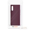 Etui do LG Aksamitne, Silikonowe, Fioletowe, 52532.187