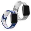 Zestaw 2 pasków do Xiaomi Amazfit GTS / Amazfit GTS 2, silikon, niebieski / szary, 52697.03