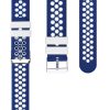 Zestaw 2 pasków do Xiaomi Amazfit GTS / Amazfit GTS 2, silikon, niebieski / szary, 52697.03