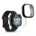 Zestaw 2 osłon do Fitbit Versa 3 / Sense, silikon, czarny, 53390.02