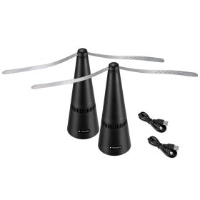   Zestaw 2 x elektroniczny wentylator przeciw muchom i komarom Navaris, 53412.01.02